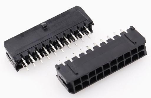 Double Row 3.0MM-PCB Pitch Connector, 5557 Small Pin Connector Straight Needle 2*10P