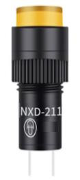 Компактный светодиодный индикатор NXD-211 (AC220В, малый корпус, LED, желтый)