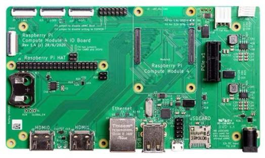 Плата ввода-вывода Raspberry Pi CM4