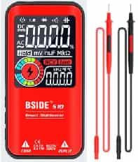 "Умный мультиметр BSIDE S11 (красный, 9999 отсчетов, 3.5"" LCD, авто-диапазон, без батареи)"