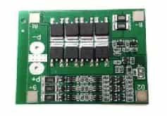 Плата защиты 3S 12.6V 25A для Li-ion аккумулятора 18650 (балансировка, 8 MOSFET)