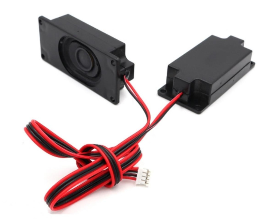 3070 Type Square Audio 500mm 4P-2.0 Cable Speaker 8R3W with