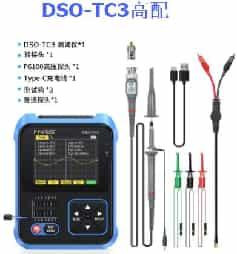 Осциллограф FNIRSI DSO-TC3(расширенная версия с пробником P6100, с аккумулятором)