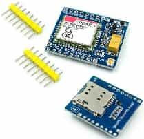 GSM/GPRS модуль SIM800C без пайки (5В/3.3В, IPEX, Bluetooth, для STM32/C51)