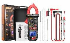 Multimeter Meter (With Red ANENG PN128 Digital Clamp Battery)