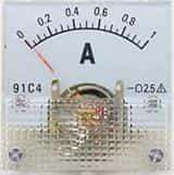 Ammeter 0-1A Direct 91C4-A Pointer DC Size:45x45mm
