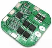 Плата защиты 4S 14.8V/16.8V для Li-ion аккумулятора (защита от перезаряда/разряда, КЗ, рабочий ток до 8А, импульсный до 20А)