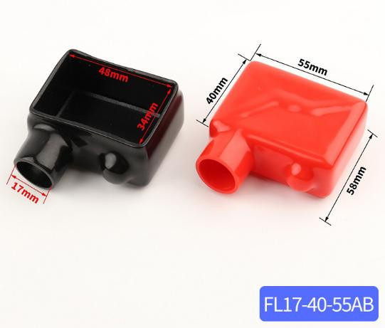 Boots Covers Insulating Protector FL17-40-55AB 1 Pair Battery Terminal