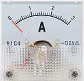 Ammeter 0-3A Direct 91C4-A Pointer DC Size:45x45mm