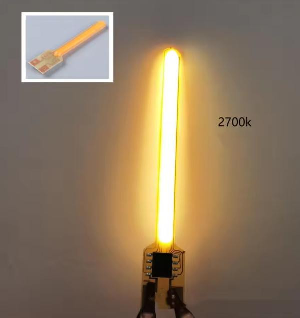 40MM 3V Flowing Water LED Filament Light 2700K Flow Mode