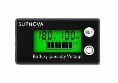 Voltage Gauge 6133A Indicator DC8V-100V LiFePO4 Voltmeter Lead Acid Lithium Battery Capacity Green