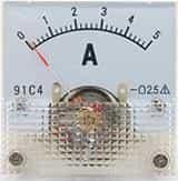 Ammeter 0-5A Direct 91C4-A Pointer DC Size:45x45mm