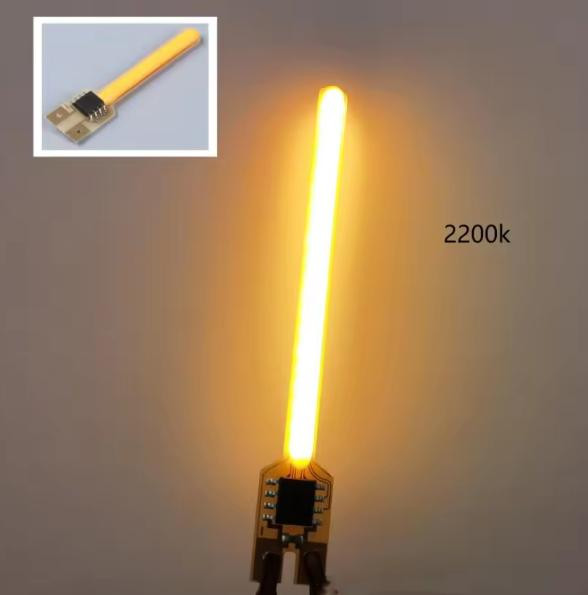 40MM 3V Flowing Water LED Filament Light 2200K Flow Mode