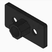 Крепежная пластина OpenBuilds для трапецеидальных винтов T8