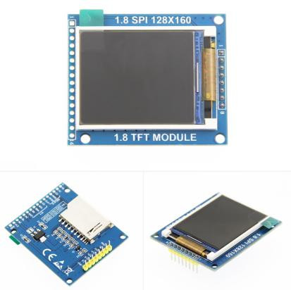 "ДисплейTFT LCD 1.8"" 128*160, ST7735"