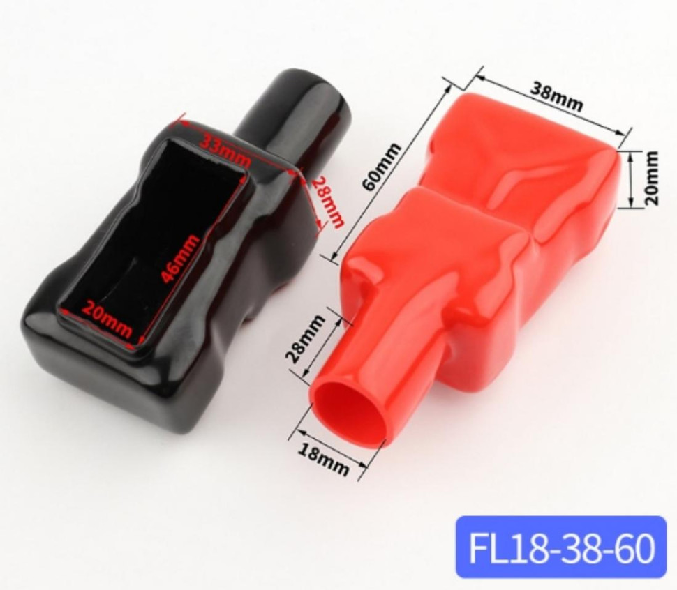 Boots Covers Insulating 1 Pair Battery Terminal Protector FL18-38-60