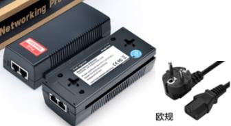 Gigabit PoE Injector (модель SDAPO PSE30TG, 30Вт, евровилка)