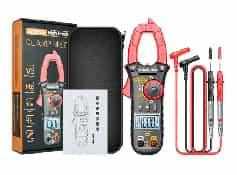Clamp  Multimeter Meter Red ANENG CM83 (With Battery)