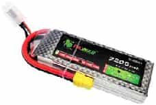 Аккумулятор Lion (LiPo, 4S, 2200 мАч, 14.8В, 35С, высокая мощность, для авиамоделей, разъем XT60 Female)