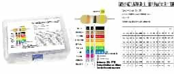 Kinds Each Value 20pcs Carbonl film Resistors 3120PCS 1/4W 5% 156 (Plastic Box) Kit