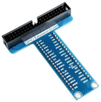 Плата расширения GPIO T-Type (40-pin, синяя)