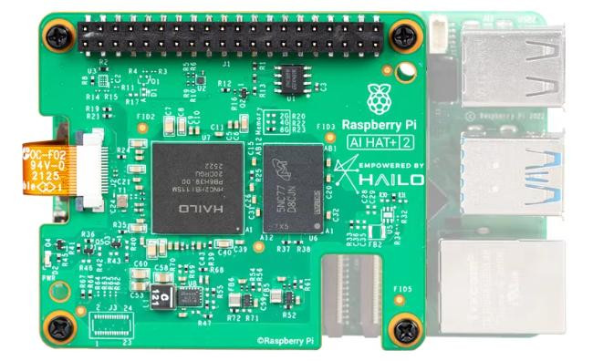 Raspberry Pi 5 Al HAT+2
