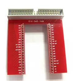 Плата расширения GPIO U-образная (40-pin, красная)
