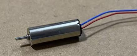 Двигатель 720 0.10A 45,000 RPM  120мм Красный - Синий