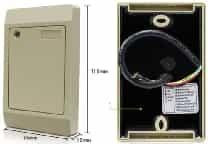 Считыватель карт WG26/34 (125КГц, бежевый, IP65)