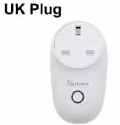 Switch Tmall Wizard Voice Intelligent Socket UK Plug Sonoff S26R2TPG Wifi Stop Production!! Smart Timing Remote Size:10.2*7.5*5.8CM