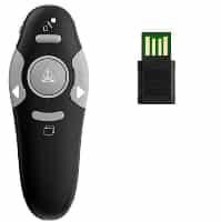 Презентер беспроводной 2.4ГГц (серый, USB, без батареи)