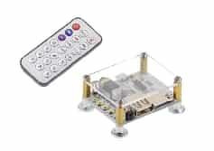 Board Audio With USB Amplifier Bluetooth Microphone+Shell+ Remote Control TF Card with