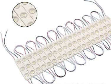 Светодиодный модуль открытого типа (красный, 9мм, 12В, 50LED/комплект, с резисторами)