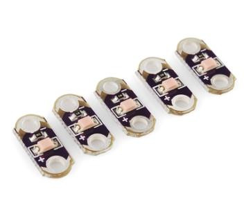 Светодиод LilyPad LED, жёлтый
