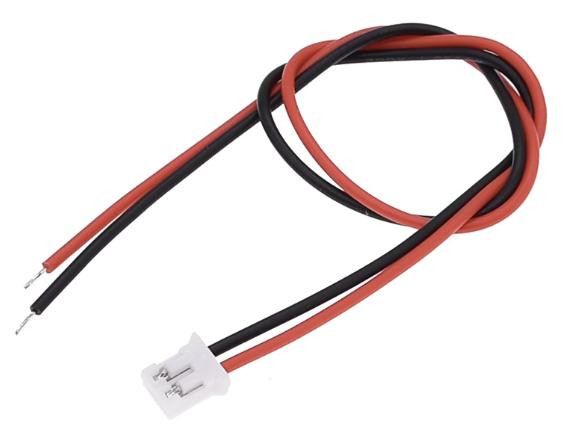 Односторонний штекерный разъем PH2.0мм 2P (провод 1007 26AWG, 50см)