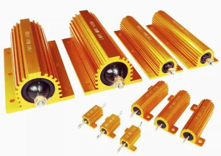 Power Gold Aluminum RX24-250W 5% High (0.1R-10K,Noted Case Resistor Resistance)
