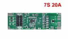 18650 Battery Protect Board With Balance 7S 20A BMS Li-ion Function