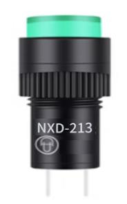 Компактный светодиодный индикатор NXD-213 (AC/DC24В, малый корпус, LED, зеленый)