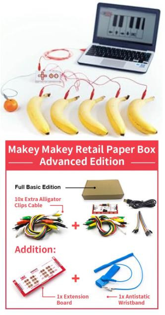 Улучшенный Набор Makey Set без логотипа в картонной упаковке