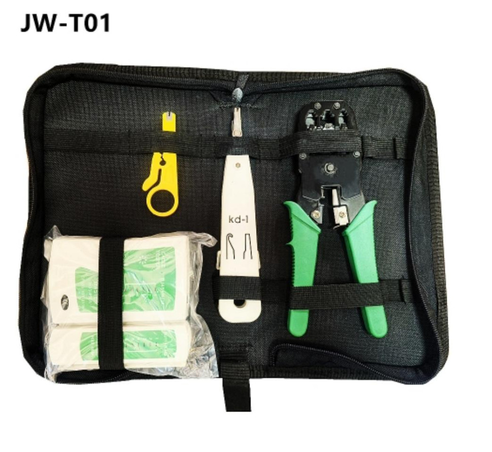Crimping Tool Set JW- Computer Network Screwdriver Pliers Repair Tool Kit T01