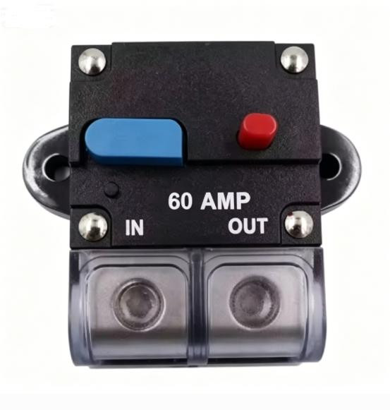 Auto Circuit Breaker Car Audio Self-Recoverable Breaker Waterproof Accessories 60A Security Fuse