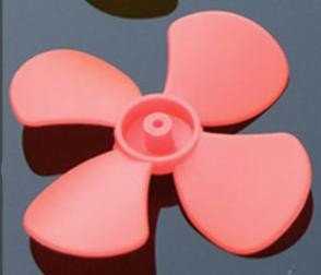 Propeller 1.95MM Hole 56MM Red Four-Blade