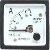 99T1-A AC Ammeter Size:48*48mm Pointer Meter Direct 0-50A