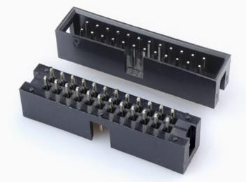 DC3-24P 2.54mm Socket Header Connector Straight Needle