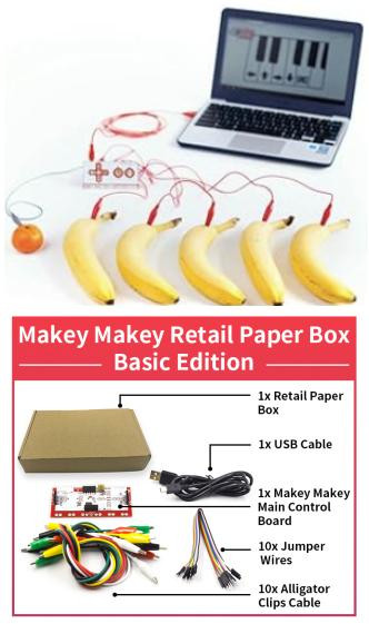 Улучшенный набор Makey без логотипа в картонной коробке