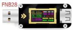 Multifunctional Mobile Voltmeter Ammeter Phone Recharging