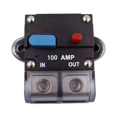 Auto Circuit Breaker Car Audio Self-Recoverable Breaker Waterproof Accessories 100A Security Fuse