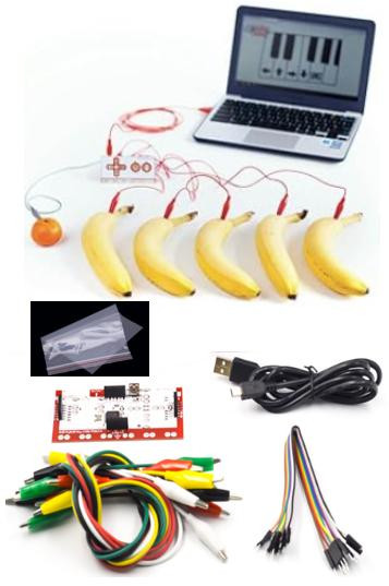 Улучшенный набор Makey без логотипа в пластиковом пакете