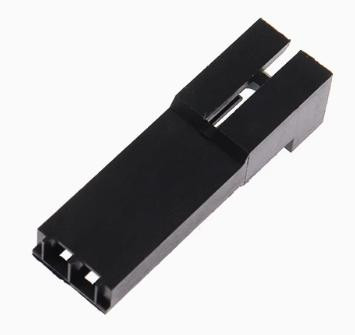 Connector with Lock Female  Housing 2P MX2.54MM Dupont
