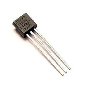 Датчик температуры DS18B20 (TO-92, оригинал)